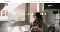 Desktop Screenshot of liamarthur.com